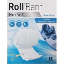 Asitan Eko Soft 8 cm x 1 M Yara Bandı