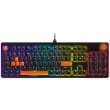 Asitan Arcplay Rgb Kablolu Mekanik Gaming Klavye Oyuncular Için Tasarlandı Multi-Fonksiyon Ses Ayarı (C