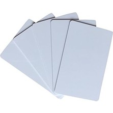 Asitan Yarongtech Kimlik Kartı Yazıcılar Için Boş Pvc Kartlar - Grafik Kalitesi Beyaz Plastik Kart Cr8