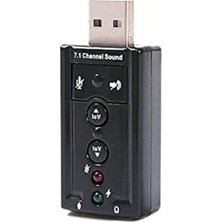 Asitan HY-U717 USB 2.0 Ses Kartı 7.1 Ch