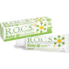 Asitan R.o.c.s. Baby 0-3 Yaş Papatya Özlü Florürsüz Bebek Diş Macunu (1 x 45 G)