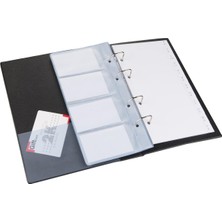 Asitan 2k Kartvizit Albümü 4 Sıralı 96 Kartlık Indeksli 16,5X26,5 cm