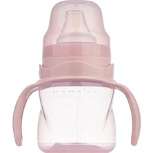 Asitan Mamajoo Kulplu Akıtmaz Eğitici Bardak Powder Pink 160 ml & Anti-Kolik Bardak Ucu