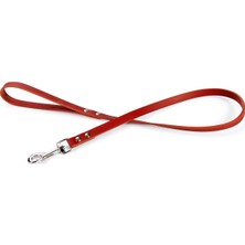 Asitan Karlie Deri Uzatma Tasma 100 CM/16MM, Kırmızı