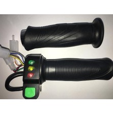 Asitan E-Bike Vitesli Gaz Kolu Elektrikli Bisiklet Işıklı Vitesli Gaz Ko