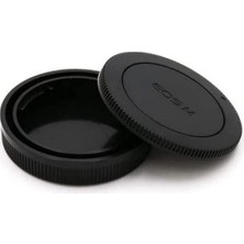 Asitan Canon Eos M Body Kapağı ve Lens Arka Kapağı