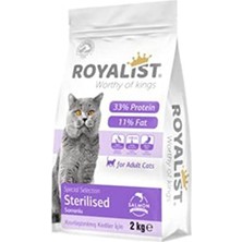 Asitan Premium Sterilised Somonlu Kısırlaştırılmış Kedi Maması 2 kg