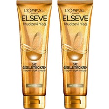 Asitan L'oréal Paris Elseve Mucizevi Yağ Saç Güzelleştirici Krem 150 ml - Her Saç Tipi Için 2'li Se