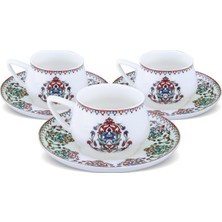 Asitan Nakkaş 6 Kişilik Kahve Fincanı Takımı 100 ml