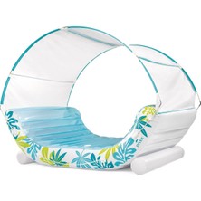 Asitan Intex 56294 Tropikal Gölgelikli Ada Yatak 224 Cm, Su Sporları, Plaj Malzemesi, Şişme Ürün, Yü