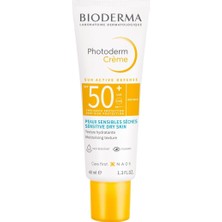 Asitan Bioderma Photoderm Cream SPF50+ Kuru Ciltler Için Çok Yüksek Korumalı Yüz Güneş Kremi 40 ml