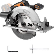 Asitan WX520.9 20VOLT 190MM Kömürsüz Profesyonel Şarjlı Daire Testere (Akü Dahil Değildir)