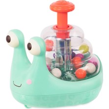 Asitan B. BX1561Z Bebek - Işıklı Top Popper - Parlayan Salyangoz Küçük Çocuklar - Gelişimsel Faydal