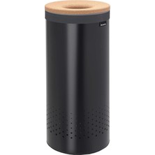 Asitan Brabantia - Çamaşır Sepeti – Quick-Drop-Ağız – Mükemmel Oturan Pamuk Çamaşır Torbası �