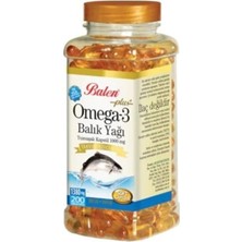Asitan Omega 3 Balık Yağı Yumuşak Kapsül 1000 Mg 200 Kapsül Balen