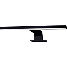 Asitan Diyez Meriç Dekoratif LED Banyo Aplik 30CM Siyah (3000K Gün Işığı, 30 Cm)