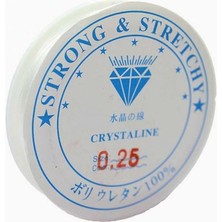Asitan Benim Marifetlerim - Şeffaf Esnek Misina 0.25 mm