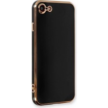 Asitan Apple iPhone Se 2022 Için Kılıf Olive Plated Siyah [iphone Se 2022 ile Uyumlu Kılıf - Siyah]