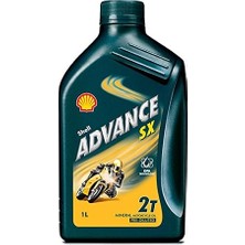 Asitan Shell Advance Sx 2t 1 Lt Motosiklet Yağı