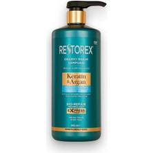 Asitan Keratin &amp; Argan Onarıcı Saç Bakım Şampuanı 900 Mililitre, Yıpranmış ve Hasar Görmüş