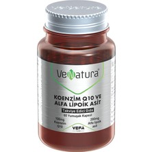 Asitan Koenzim Q10 ve Alfa Lipoik Asit 60 Tablet Aromasız Renkli