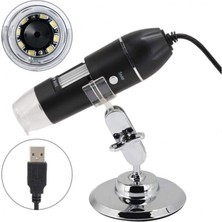 Asitan USB Kablolu El Tipi Dijital Mikroskop 8 Ledli Endoskop Kamera
