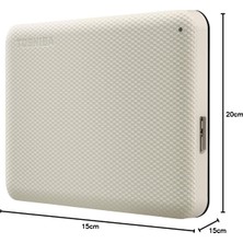 Asitan Canvio Advance 2.5 4tb USB 3.2 Gen-1 Beyaz (HDTCA40EW3CA) Taşınabilir Harici Sabit Disk