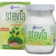 Asitan Stevia Stevit Hindiba Kökü Ekstrakt Toz Karışım Sofralık Tatlandırıcı 100 gr