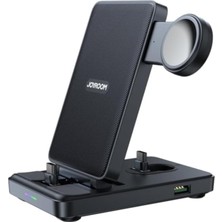 Asitan JR-WQS01 4'ü 1 Arada Tip C Çok Fonksiyonlu Kablosuz Şarj Cihazı ve Telefon Tutucu