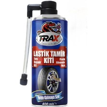 Asitan Trax Lastik Tamir Kiti, Acil Durum Oto Lastik Tamir ve Şişirme Spreyi, 400 ml