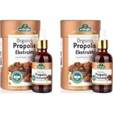 Asitan Organik Su Bazlı Propolis Sıvı Ekstraktı 50ML (2 Adet)