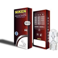 Asitan Niken T10 Park Ampulü W5W, 10 Adet, 12V