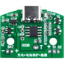 Asitan Alkatronik Type C USB Masa Lamba Dokunmatik LED Dimmer Gece Lambası 3.7V Lion Lityum Pil Şarj 8W P