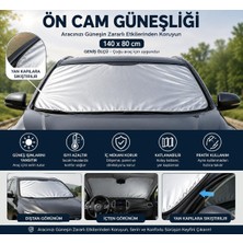 Asitan Araba Güneşlik Oto Güneşliği Araba Araç Içi Güneşlik Araç Için Ön Cam Güneşliği 140-