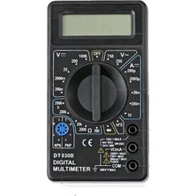 Asitan DT-830B Dijital Multimetre, Voltmetre ve Ampermetre Ölçüm Cihazı, Test Kablolarıyla Birlikte