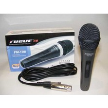 Asitan FM-198A Mikrofon Dinamik Kutulu Kablo Dahil