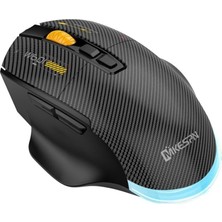 Asitan Mikespn Tri-Mode Gaming Mouse – 12800 Dpı, 2.4ghz Kablosuz + Bluetooth + Kablolu Bağlantı, Rgb A