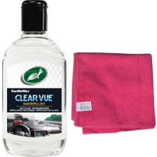 Asitan Turtle Wax Cam Yağmur Kaydırıcı + Mikrofiber Bez