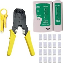 Asitan Pense + Tester + 100 Adet RJ45 Network Seti