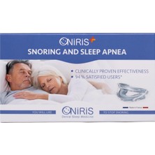 Asitan Oniris Plus Horlama ve Uyku Apnesi Protezi, 2 Farklı Ölçü, Alt Çene Ilerletici Dişlik
