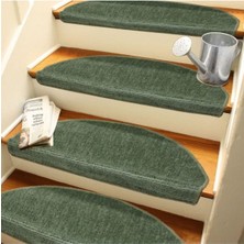 Asitan Stepmat Yeşil Kendinden Yapışkanlı Merdiven Basamak Paspası/halısı