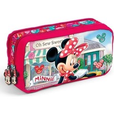 Asitan Minnie Mouse Kabartmalı Kalem Çantası (Yaygan 72144)