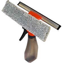 Asitan Grothe Spreyli Camsil Çekpas Deterjan Su Hazneli Silikonlu Çekçek Microfiber Araba Cam Ayna Temiz