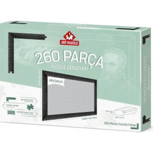 Asitan Siyah 260 Parça Demonte Puzzle Çerçevesi