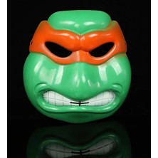 Asitan Ninja Kaplumbağalar Michelangelo Maskesi, Standart, Michelangelo Maskesi, Turuncu, Üniseks