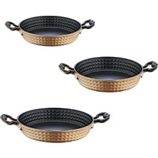 Asitan Döküm Non-Stick Teflon 3lü Sahan Seti 18-20-22CM