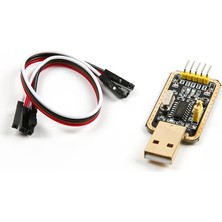 Asitan CH340G RS232 Usb-Ttl Seri Haberleşme Dönüştürücü Modülü + 9 Küçük Kablo