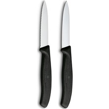 Asitan 6.7693.2 Swiss Classic 2li Soyma Bıçağı Set, Siyah