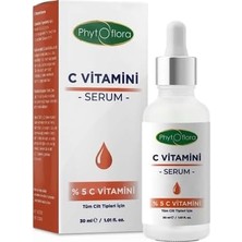 Asitan Phyto Flora Aydınlatıcı & Leke Karşıtı%5 C Vitamini Serumu - 30 ml