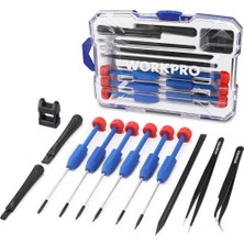 Asitan WP200531 Hassas Tornavida Seti, 12 Parça, Cr-V Çelik, Torx, Magnetize Aparatlı, Elektronik Onarı